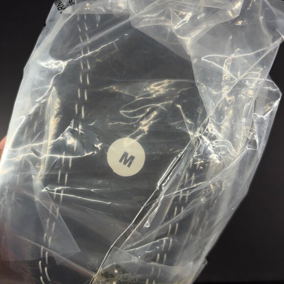 HawkSports Double Prong Power Lifting Belt Suede Leather Black Size M - Picture 8 of 9